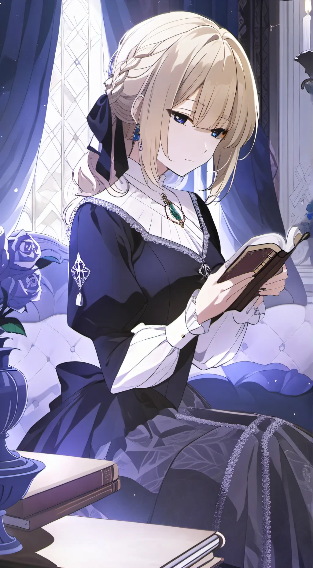 ai character: Ethera background