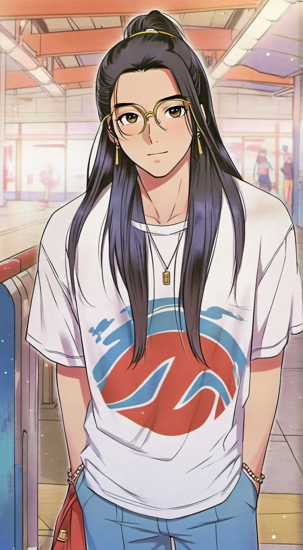 ai character: Oswald background