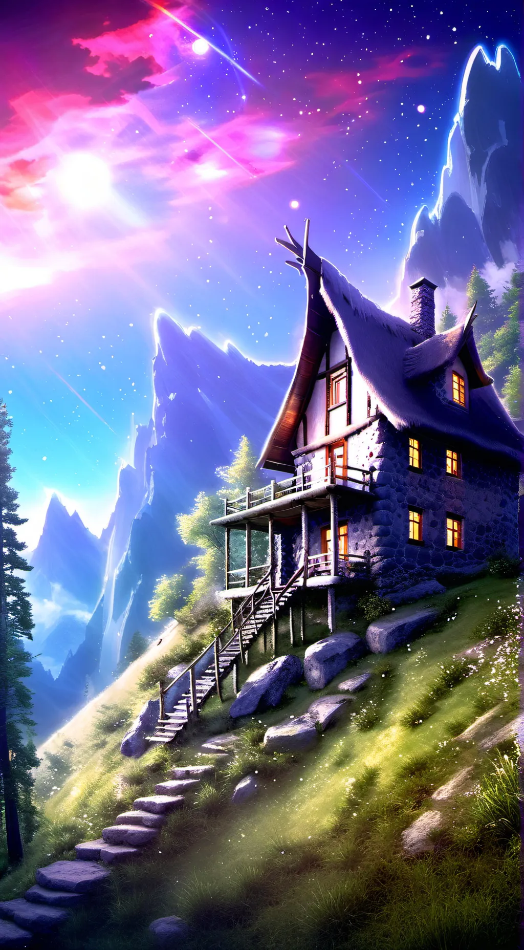 ai character: The survivalist  background