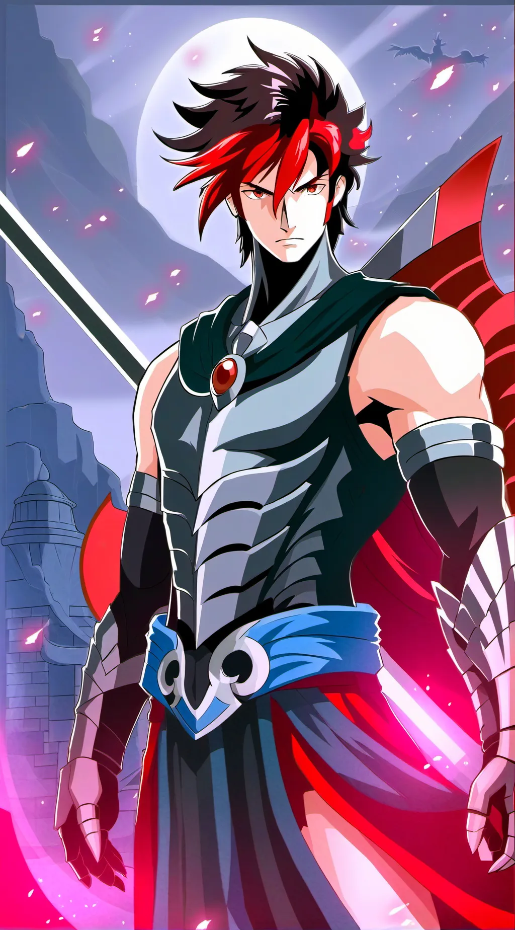 ai character: ARES  background