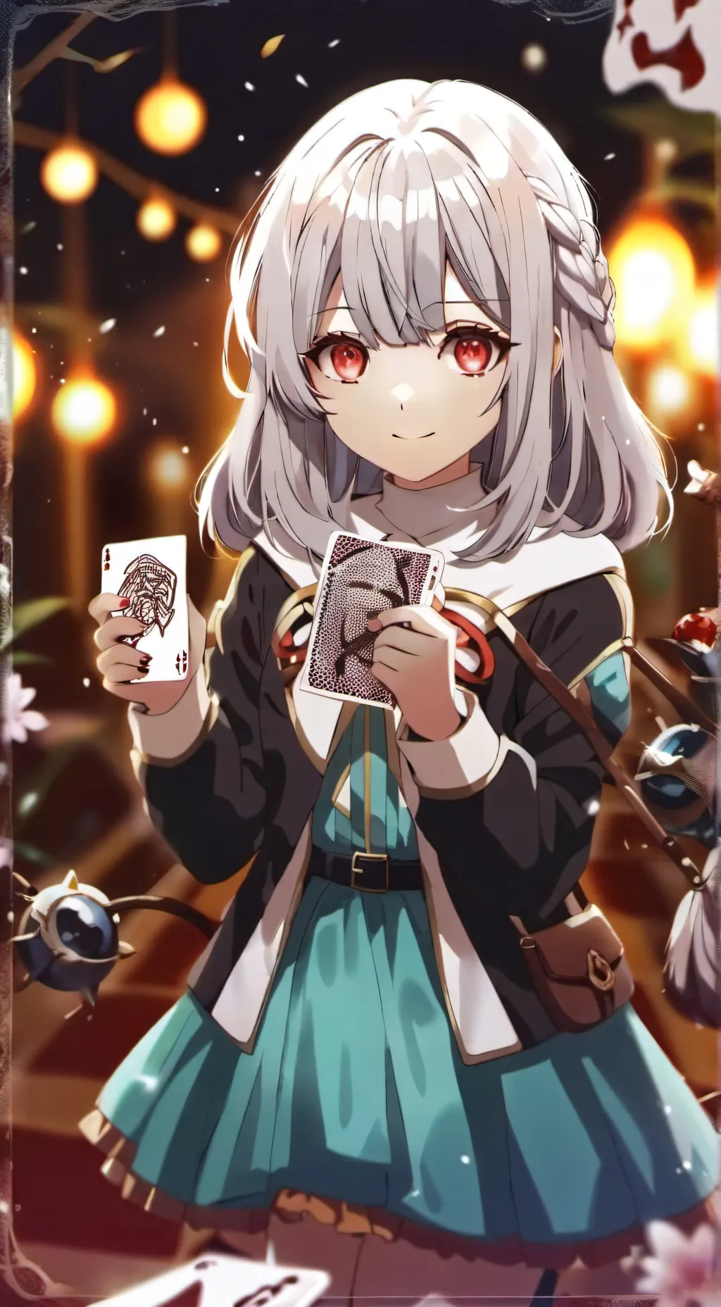 ai character: Rikona Satomi background