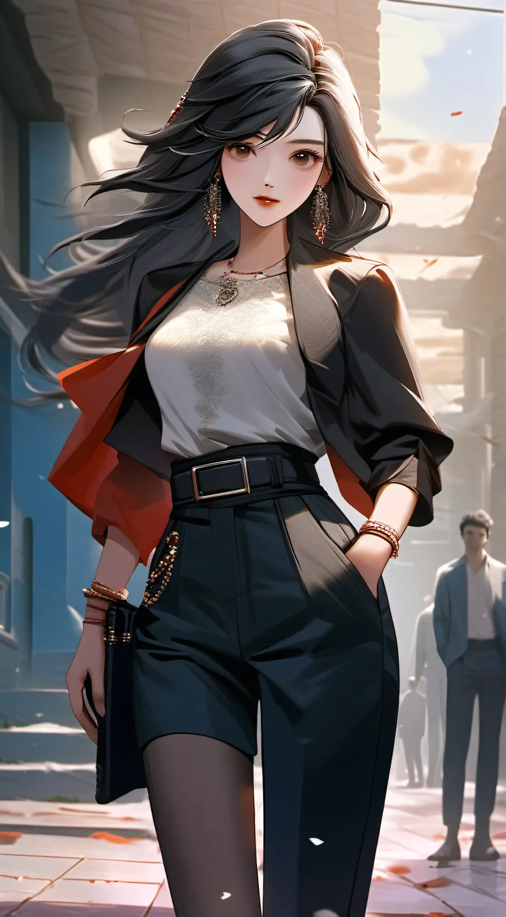 ai character: "bakugo" background