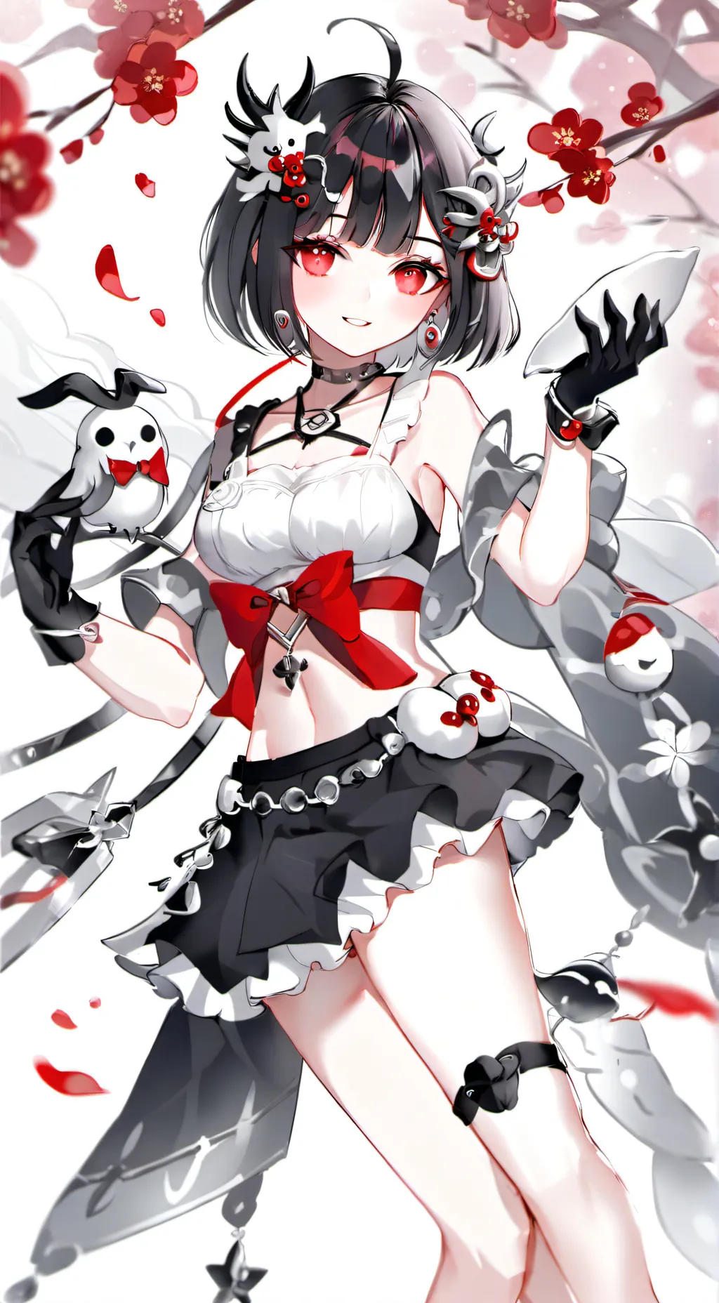 ai character: hanoko background