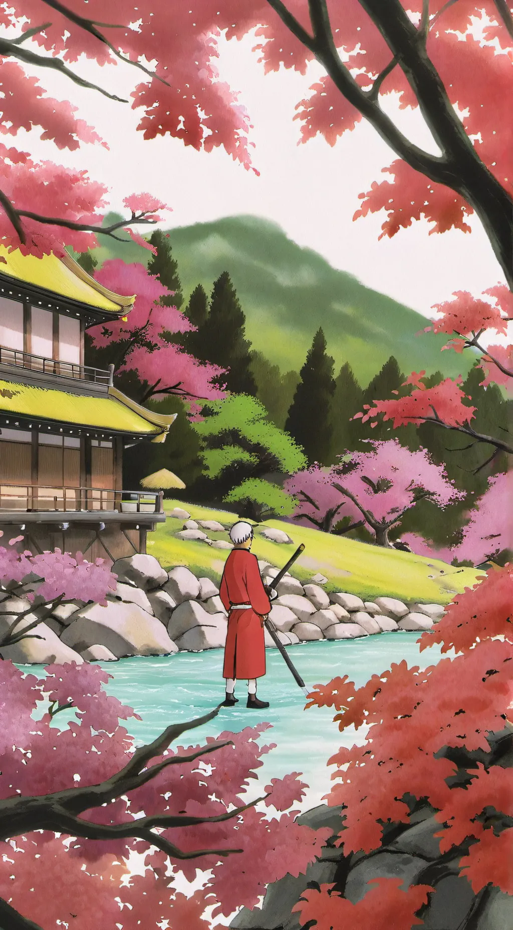 ai character: 🦋 background