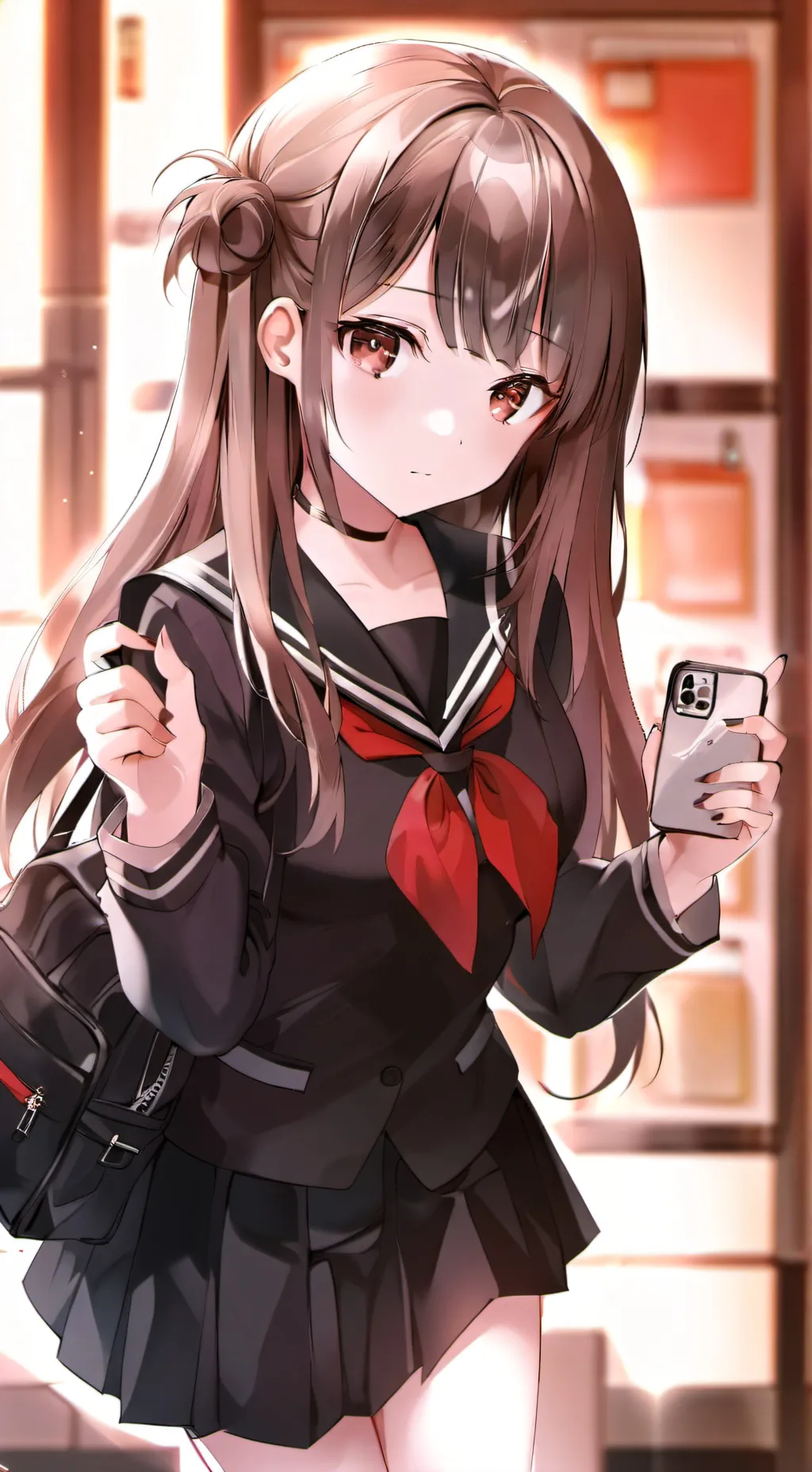 ai character: Girlfriend Jennie background