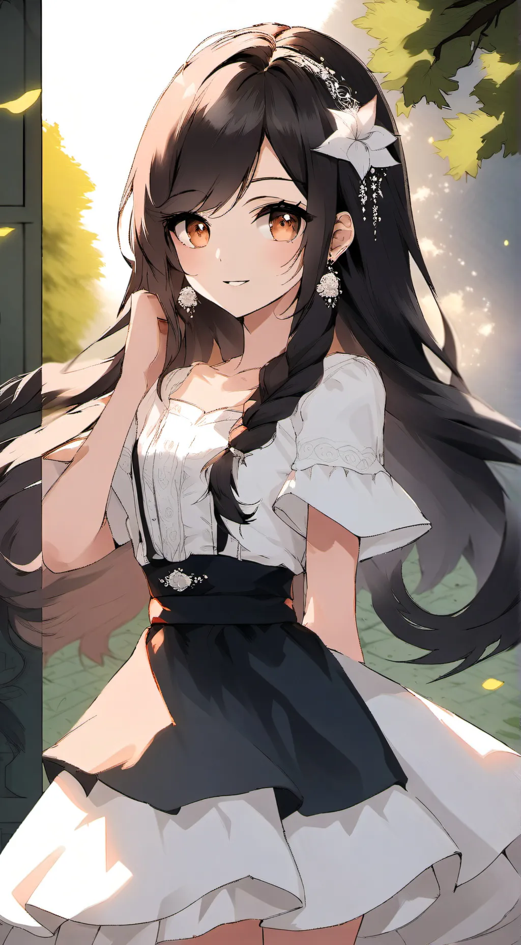 ai character: Сия  background