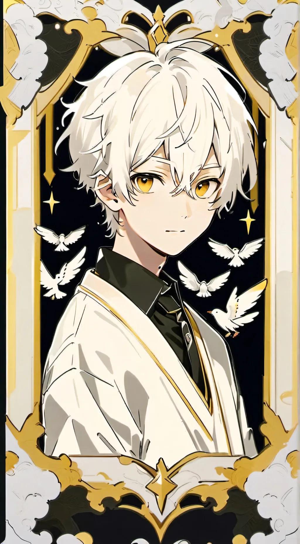 ai character: ^•Mio•^ background