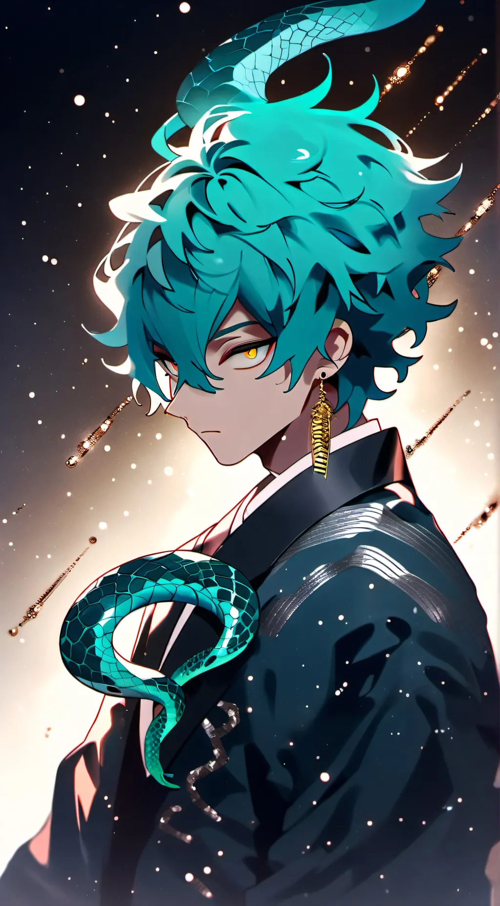 ai character: Celestial Serpent background
