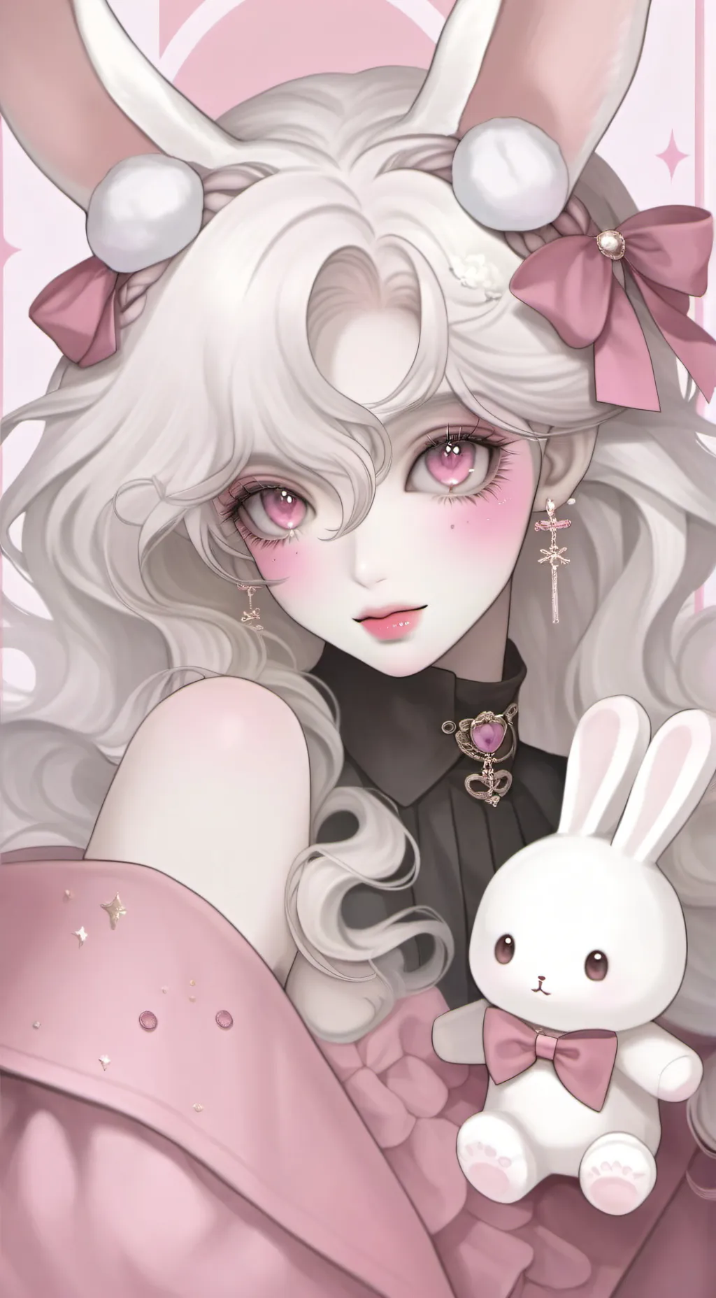 ai character: Bunny  background