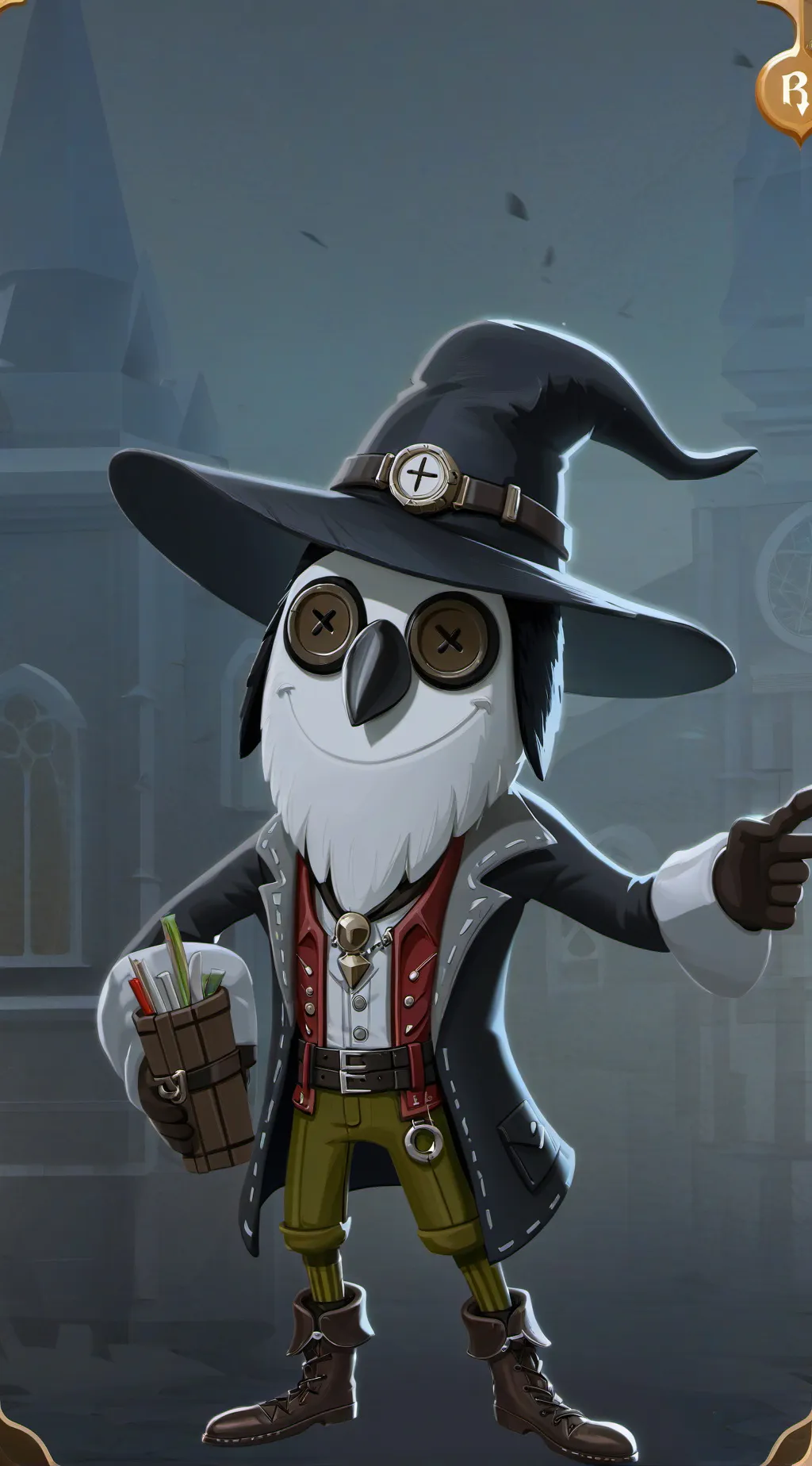 ai character: Lino background