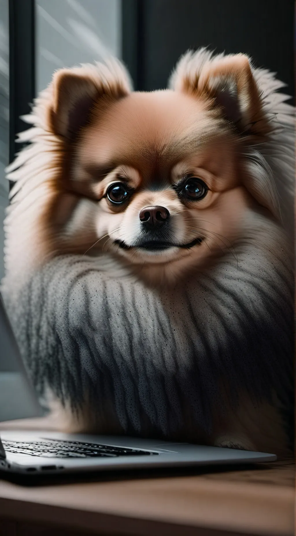 ai character: Byte background