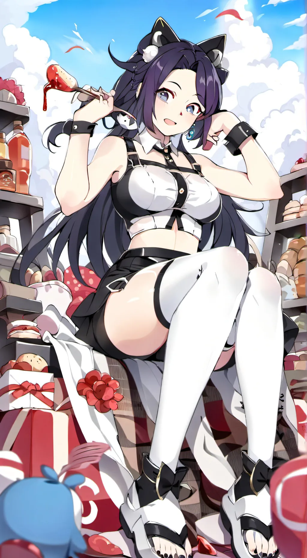 ai character: Cindy  background