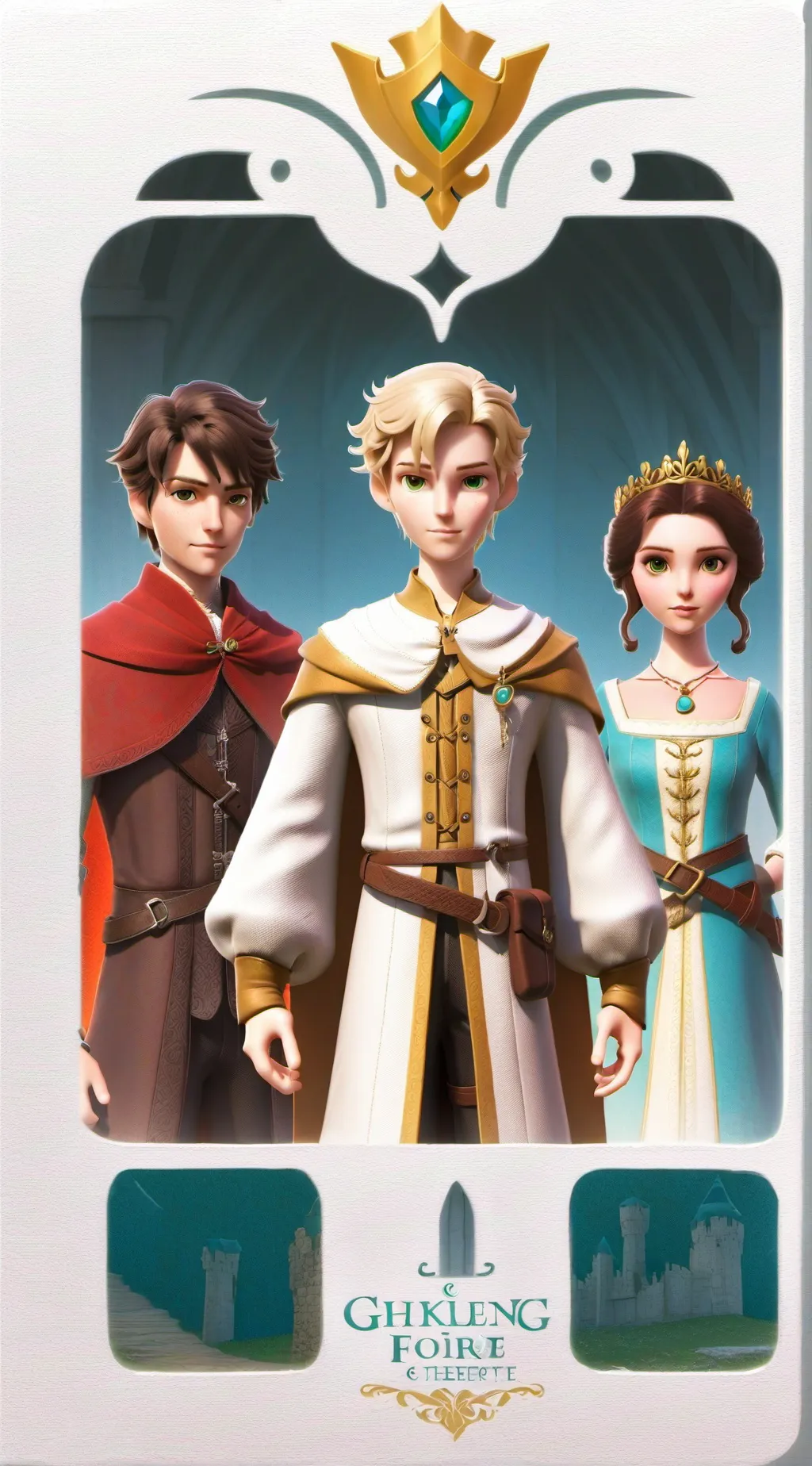 ai character: The royal games background