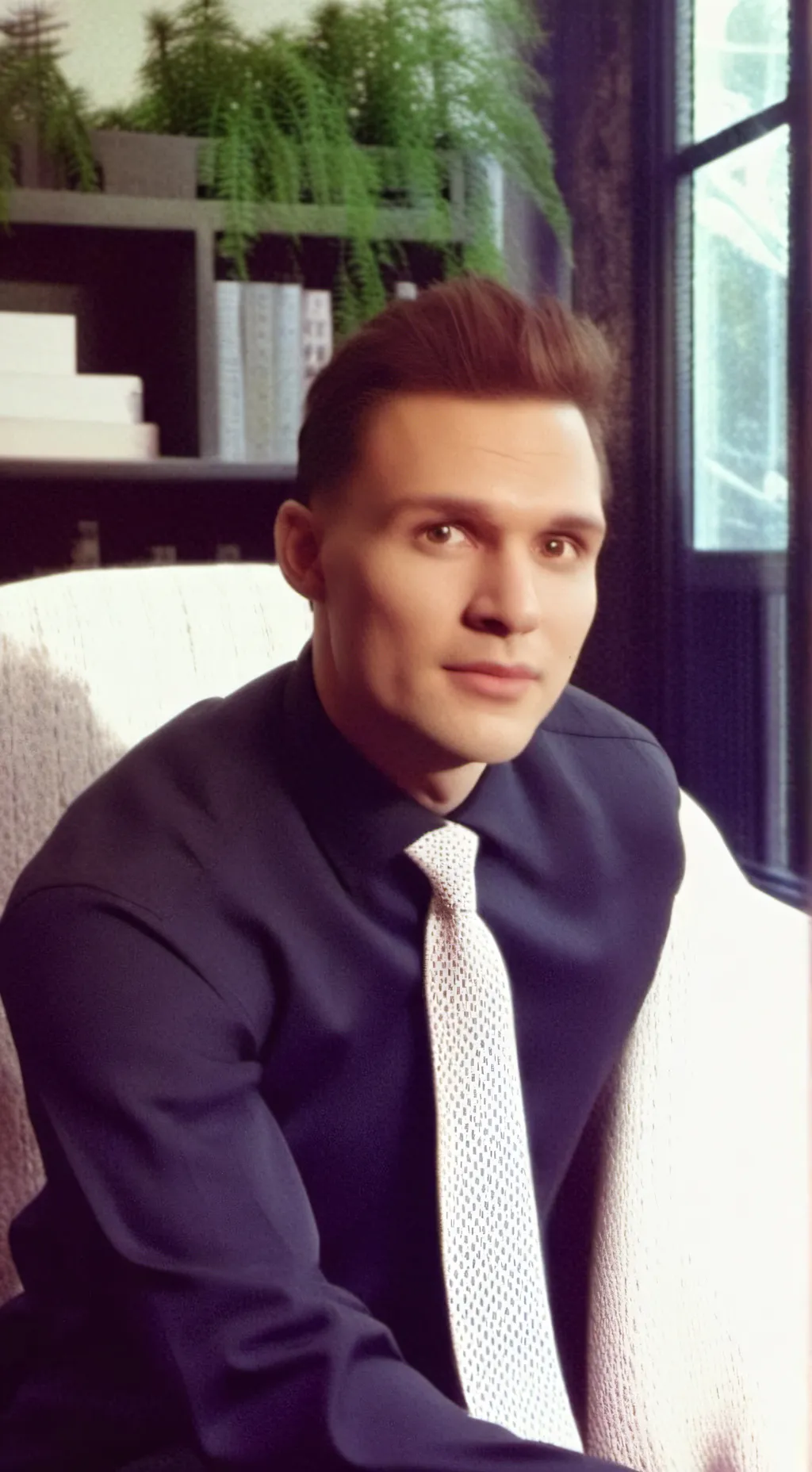 ai character: ЮрийФрост background