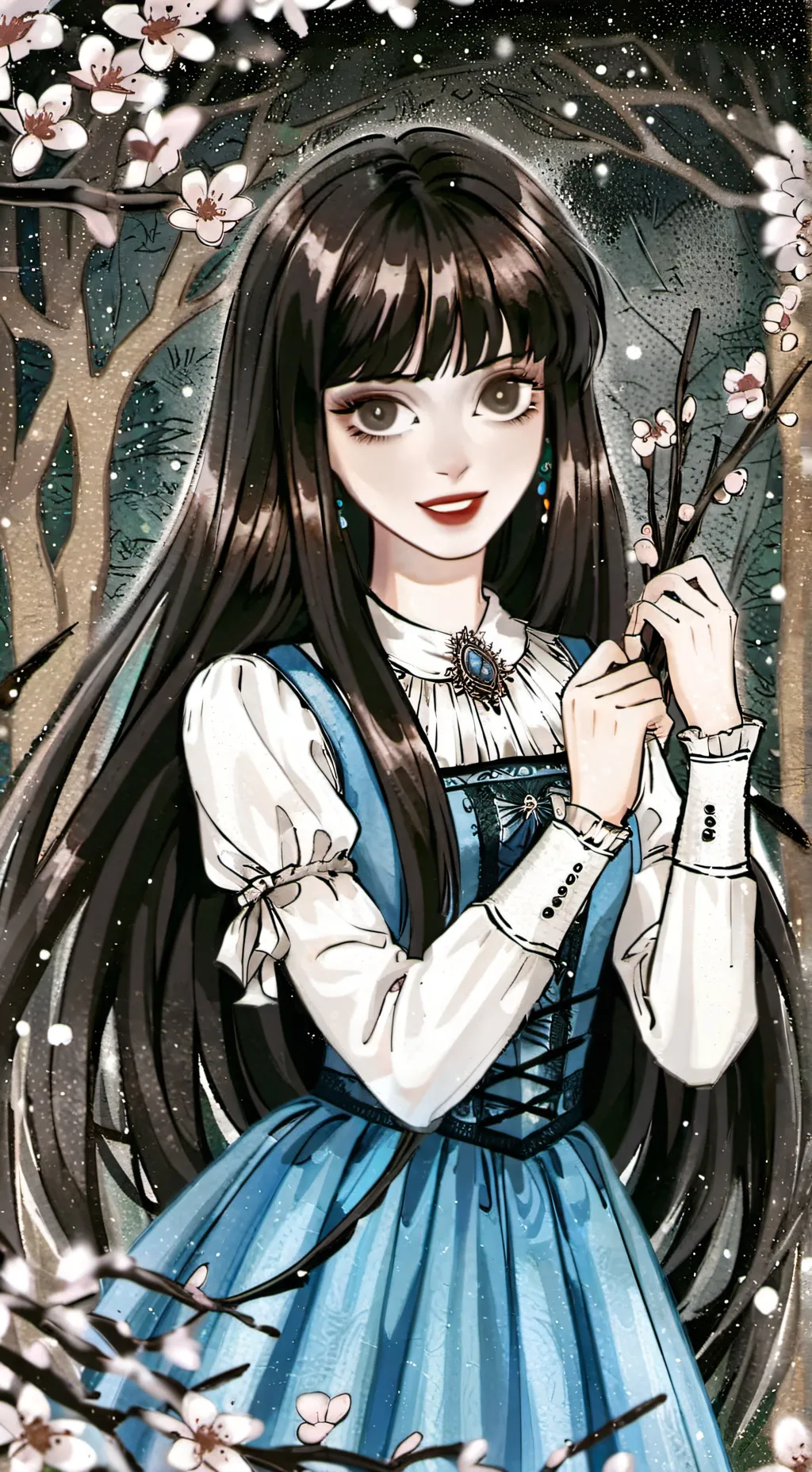 ai character: Adriana  background