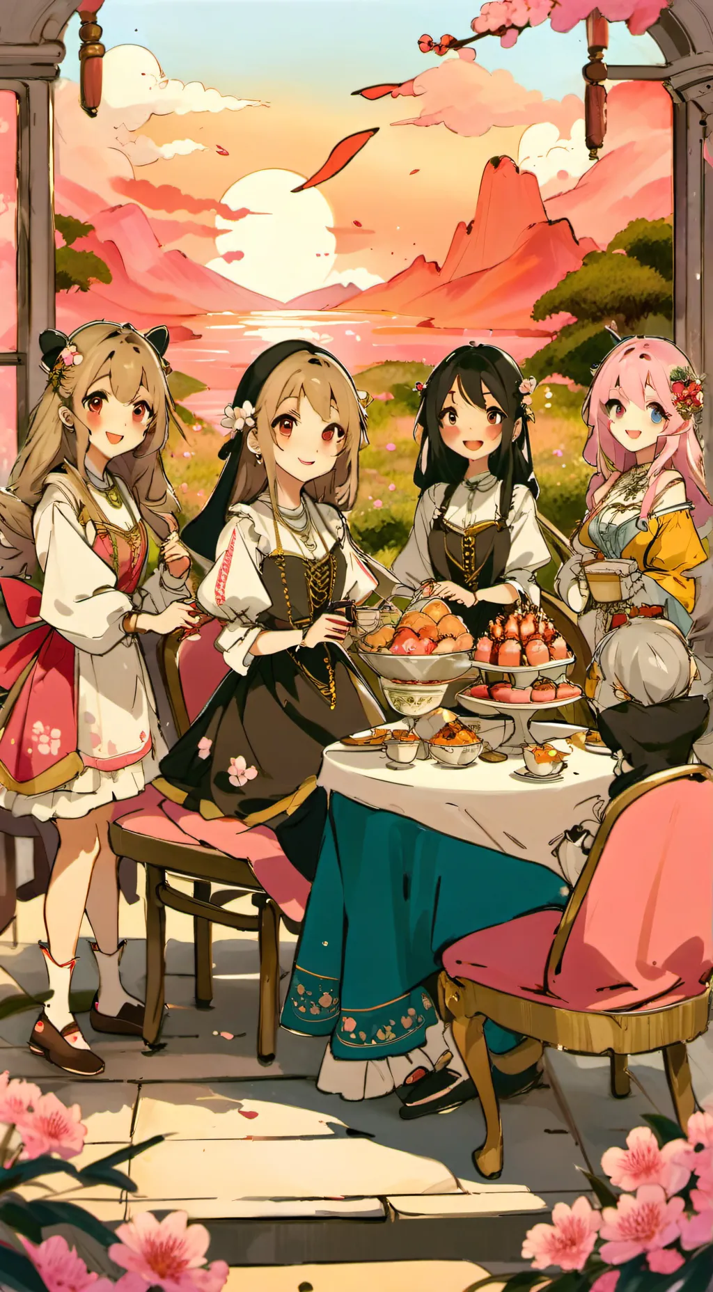 ai character: CurseLoveWorld V3 background