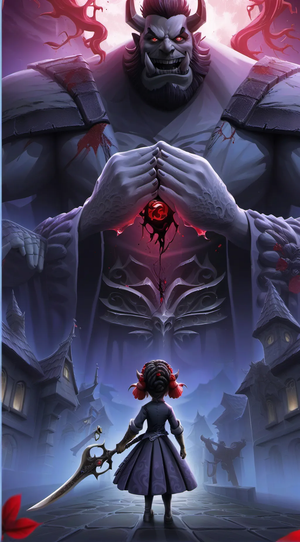 ai character: the court see once background