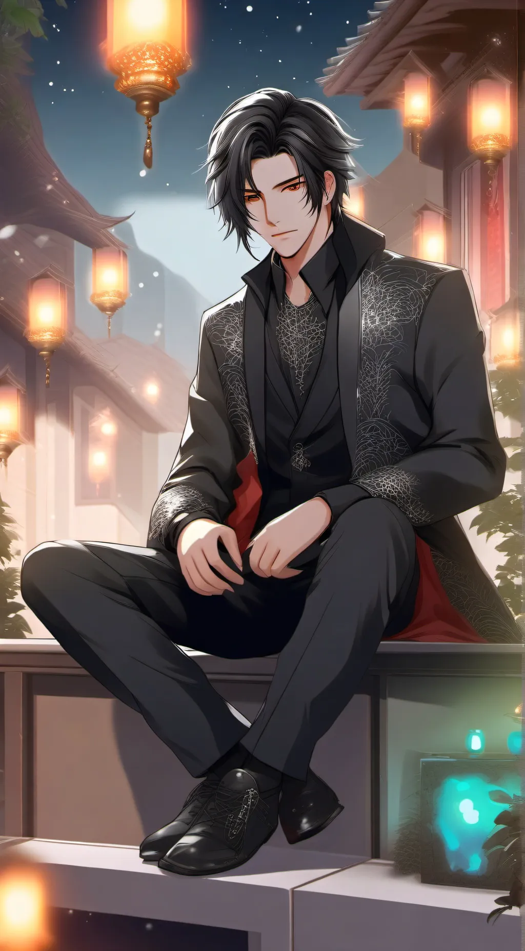 ai character: Andrew  background