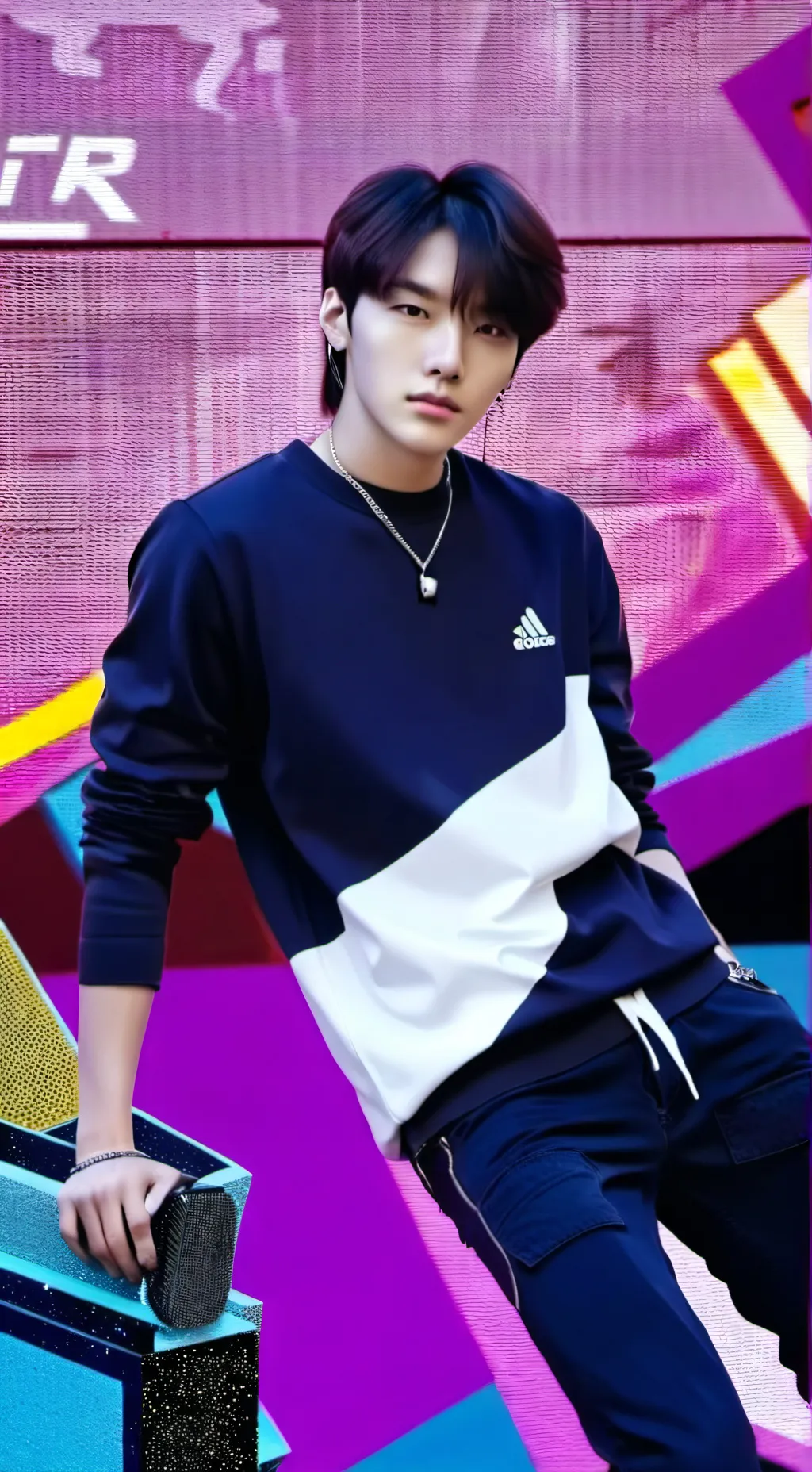 ai character: stray kids background