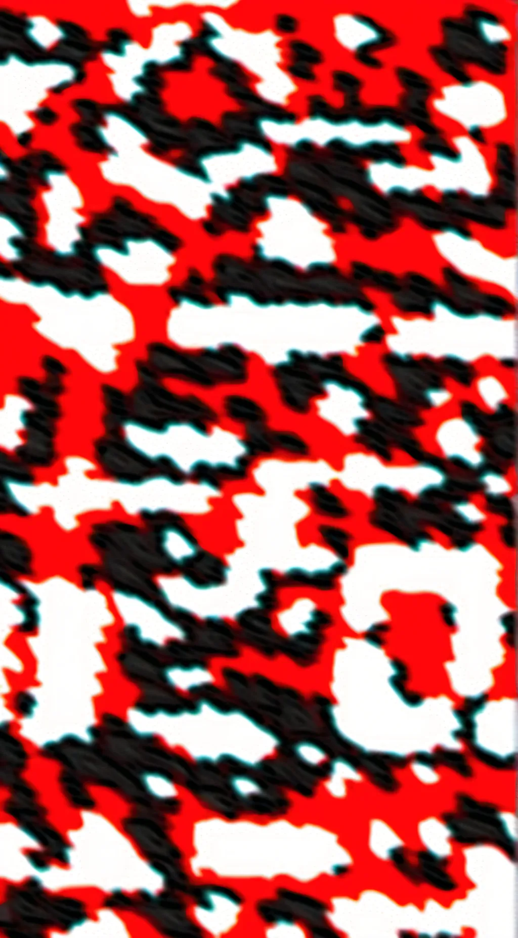 ai character: Glitch PK XD background