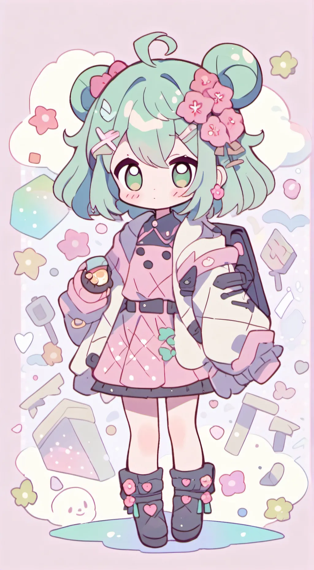 ai character: Пипа background