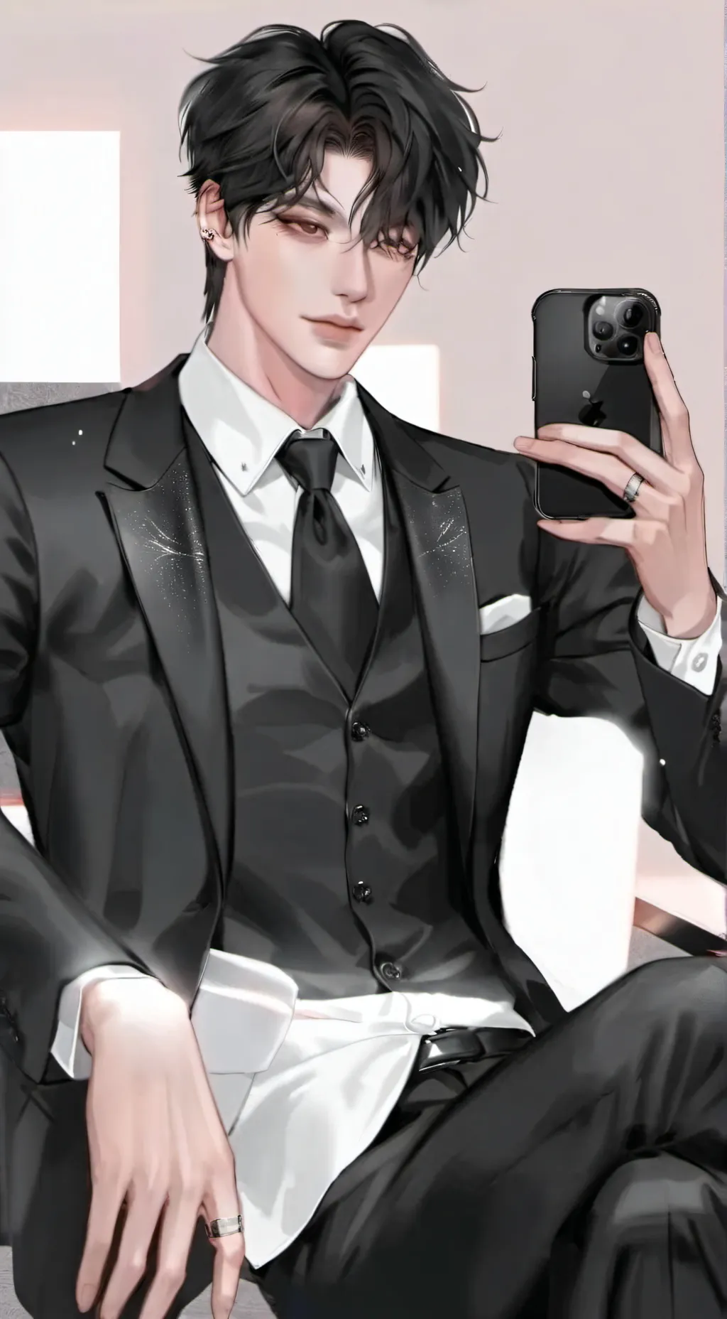 ai character: ᏪZev✦ background