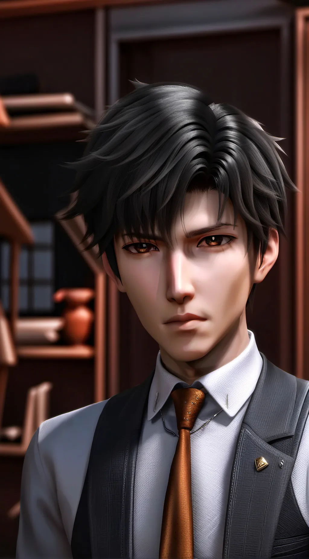 ai character: The Perfectionist Pal background