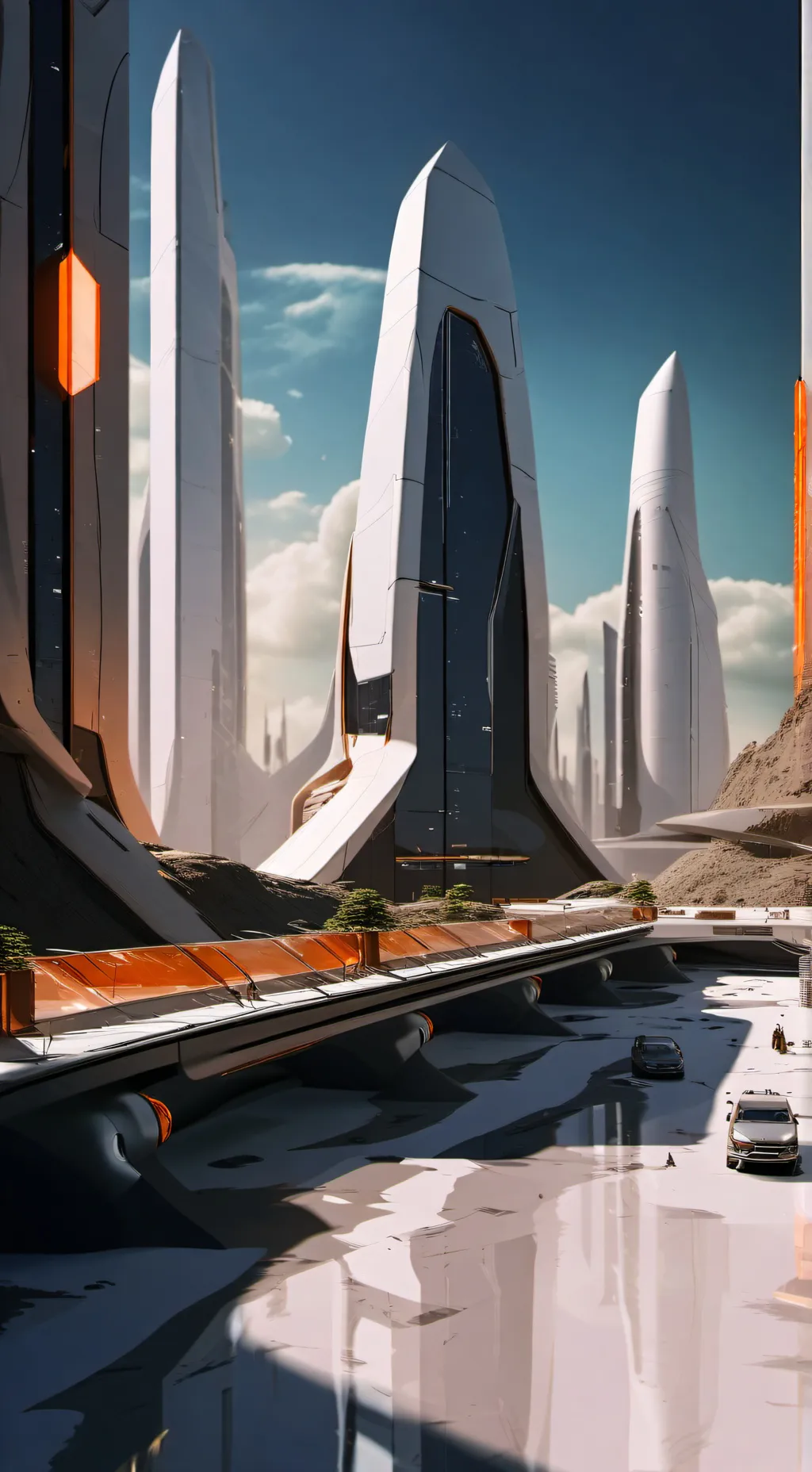 ai character: MD city background