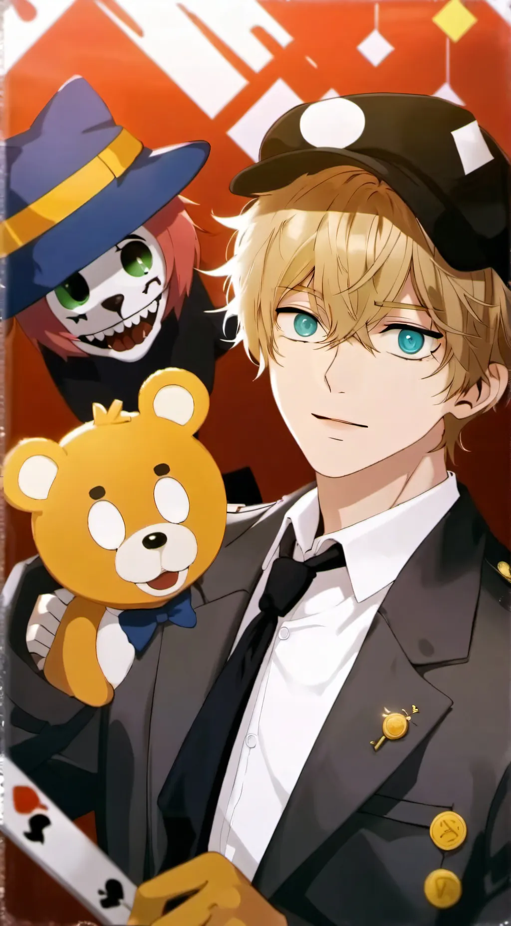 ai character: deja vu background