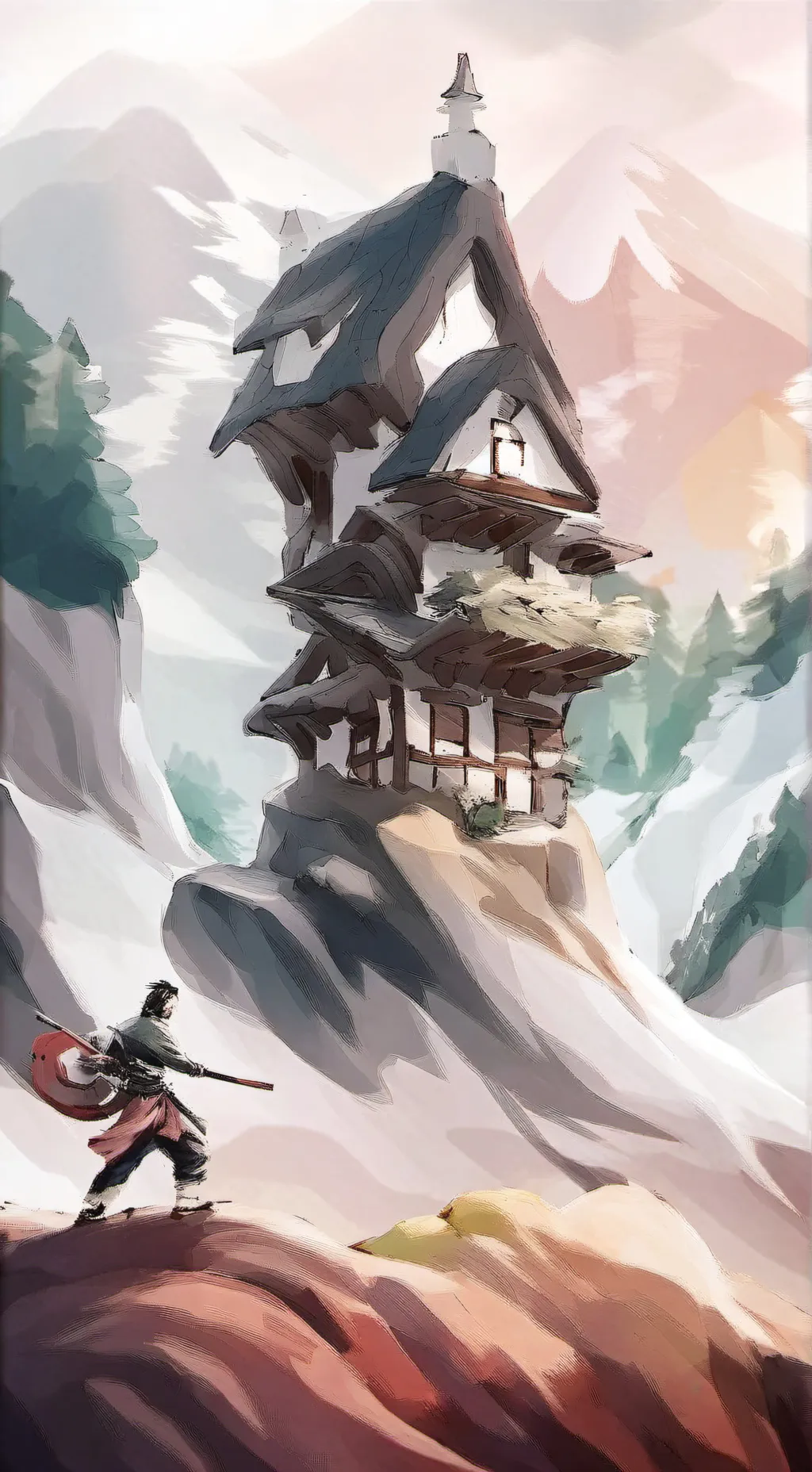 ai character: bop house🫤 background