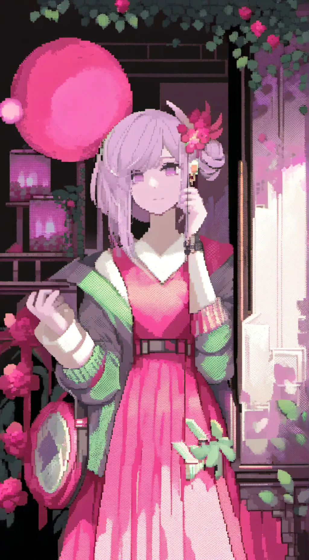 ai character: RUMBLING background