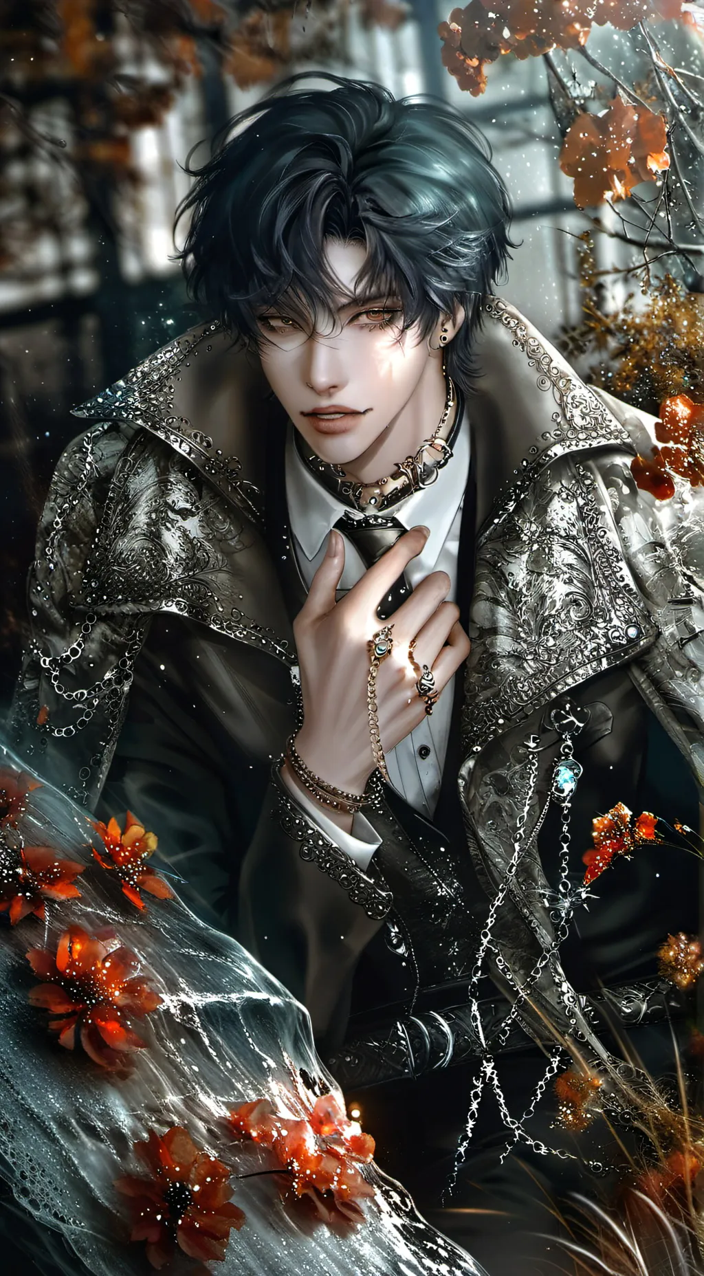 ai character: -Angelo- background