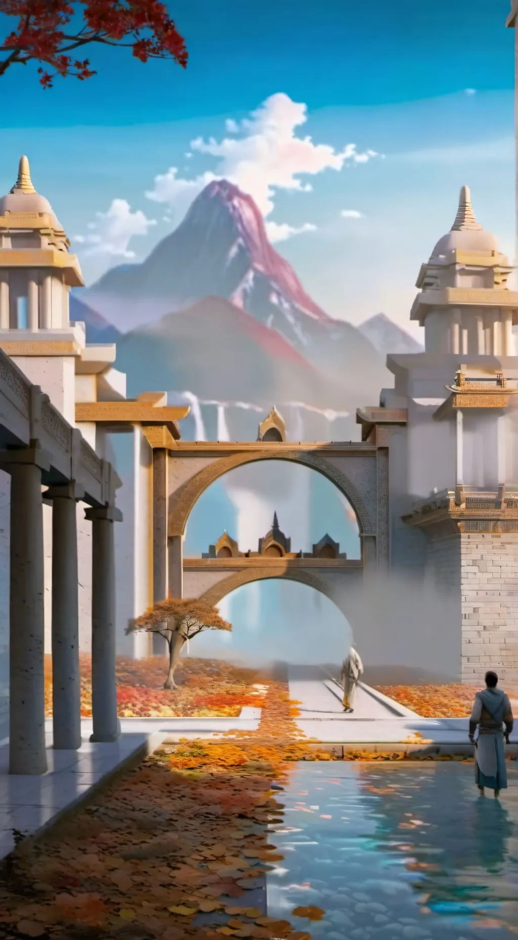 ai character: sophie and aisha background