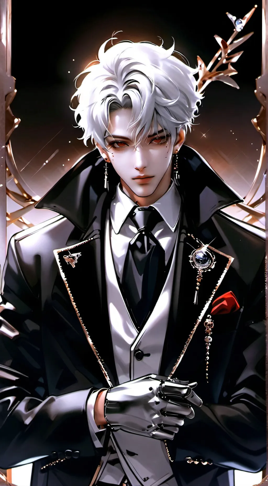 ai character: Mha Mafia background