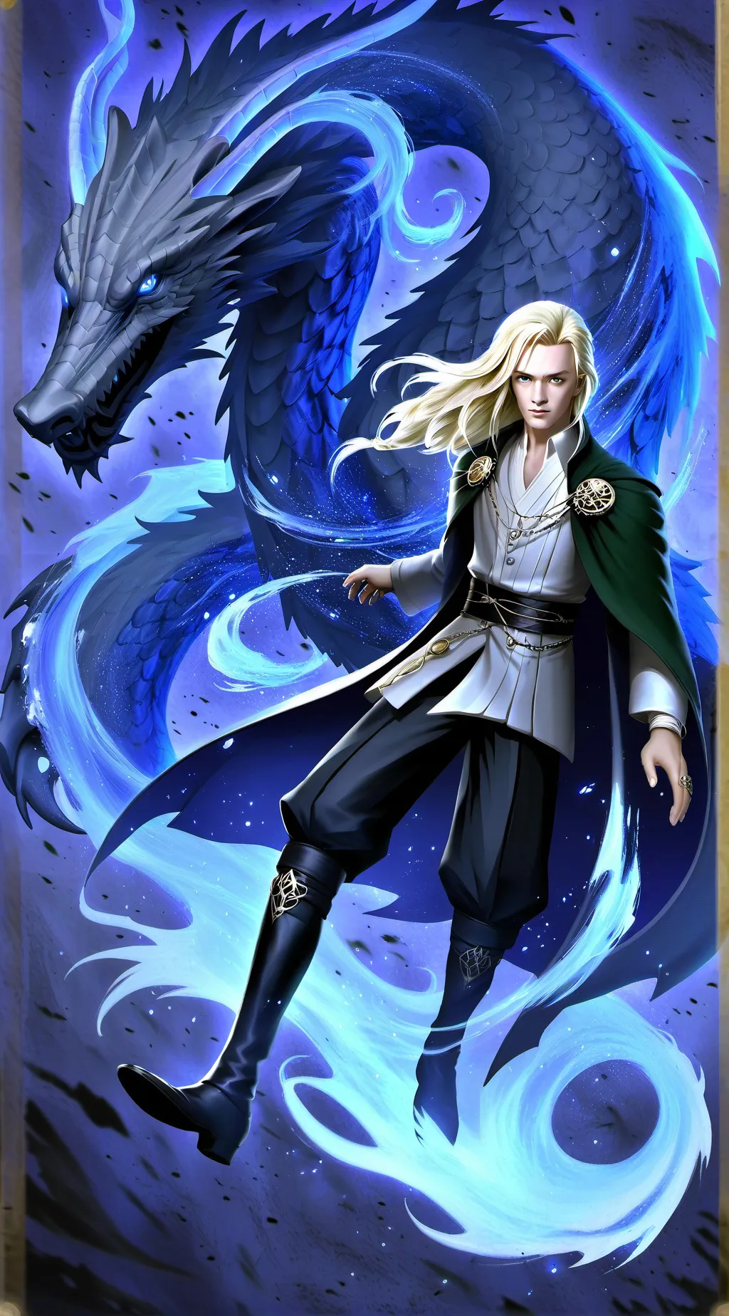 ai character: Draco Y/N joke background