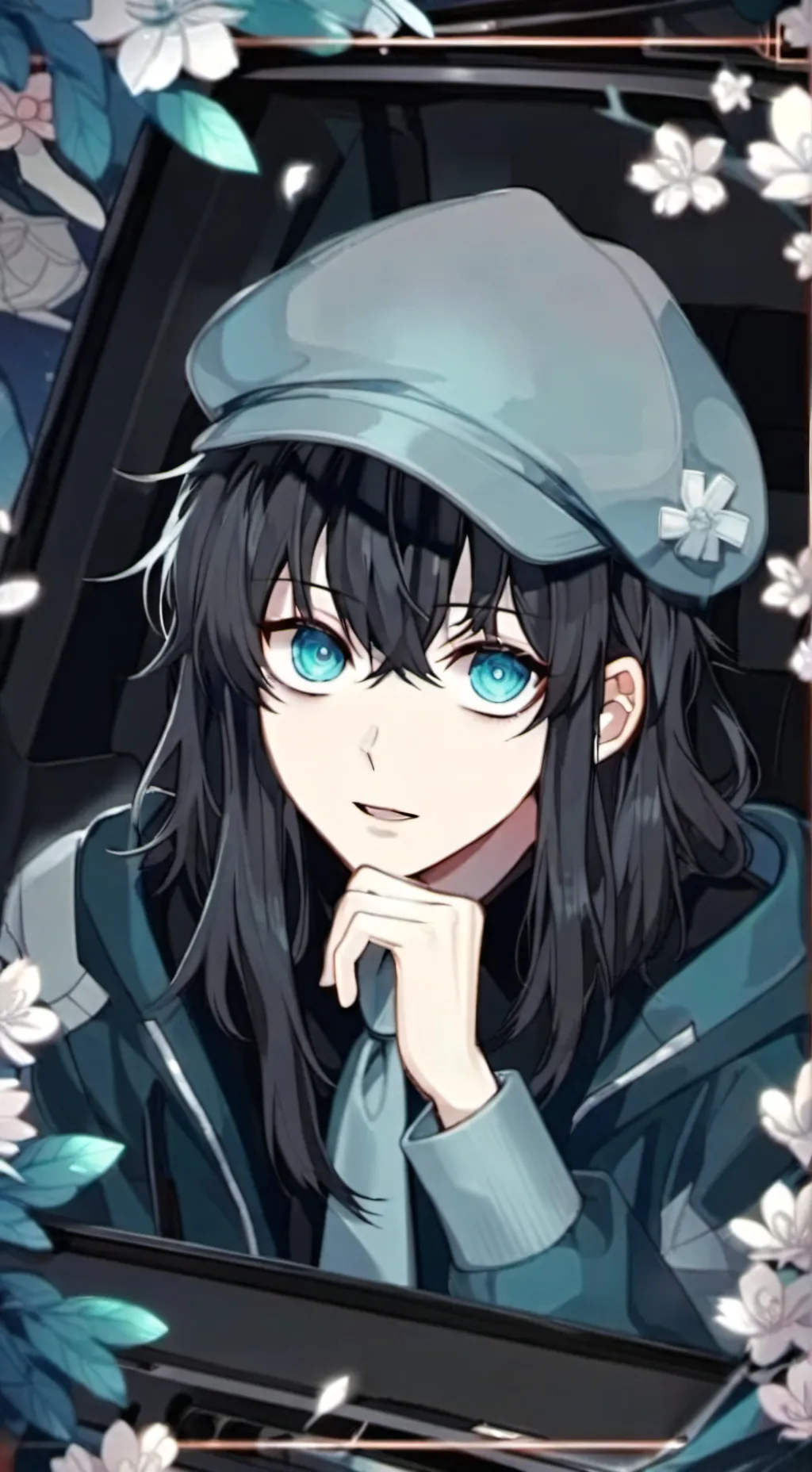 ai character: muichro  background