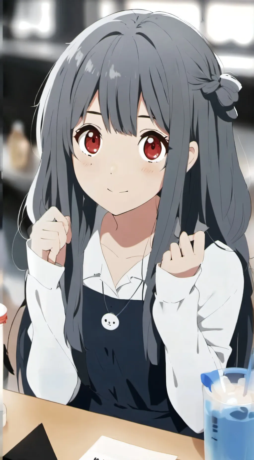 ai character: caryline background