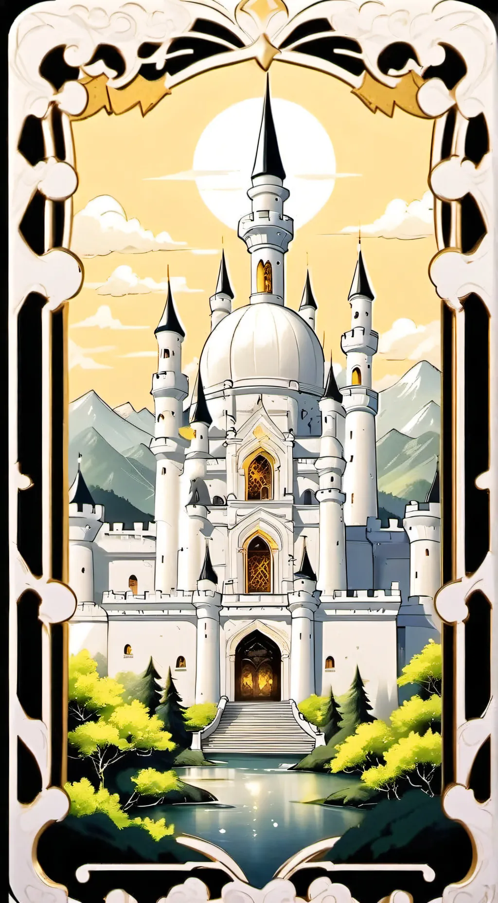 ai character: tu mundo background