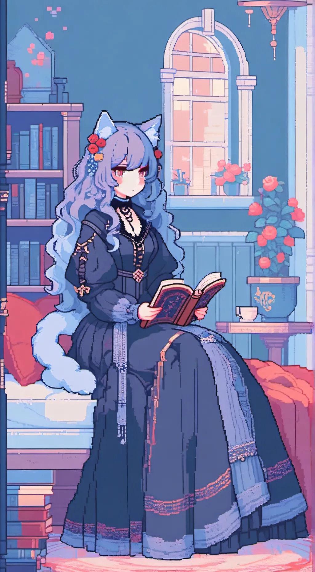 ai character: Seline background