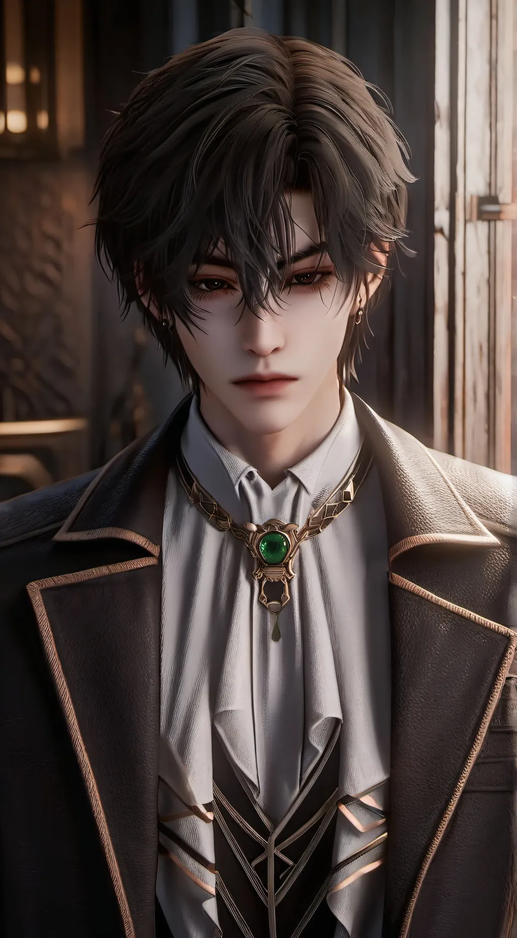 ai character: Марк и Аня background