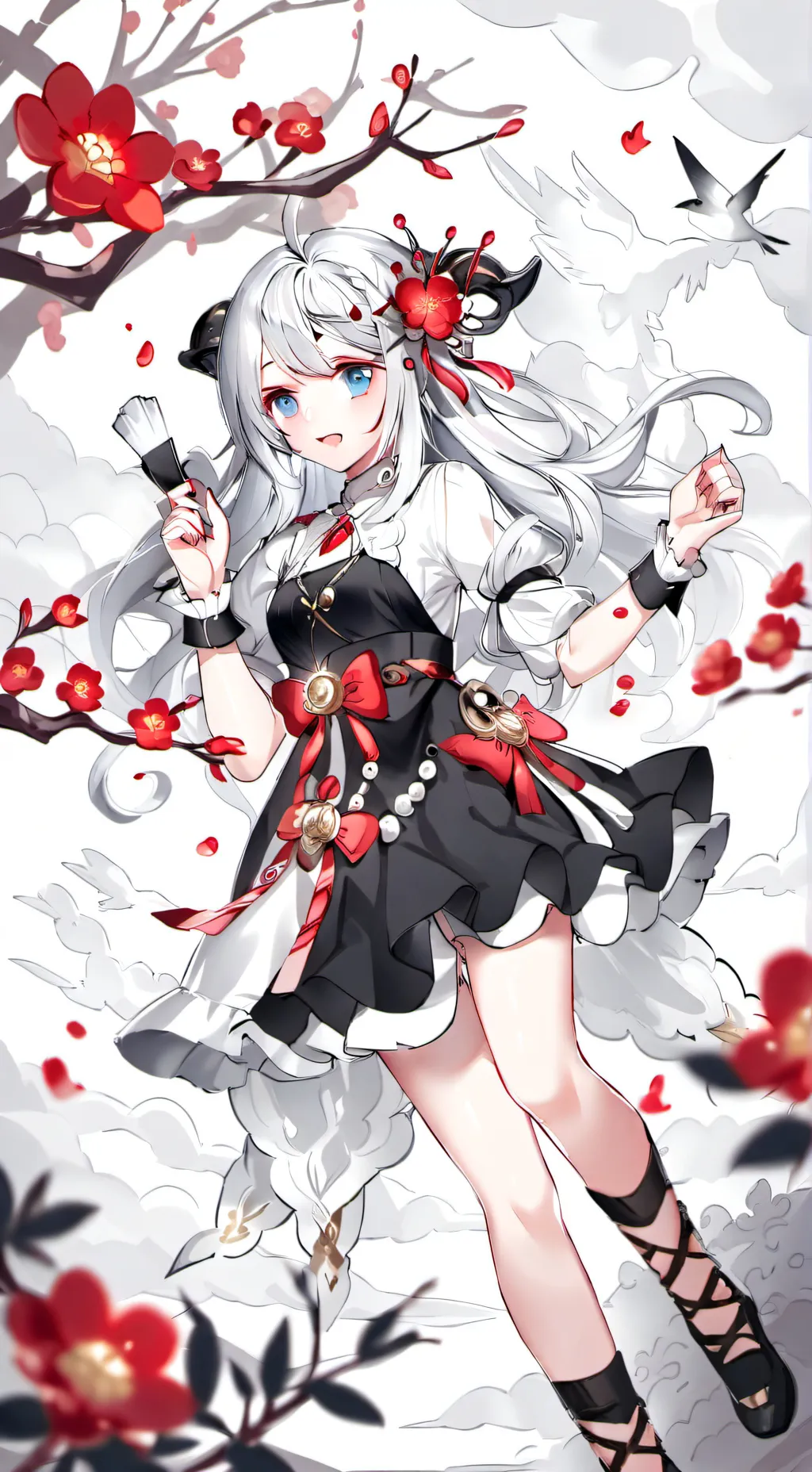 ai character: maría  background