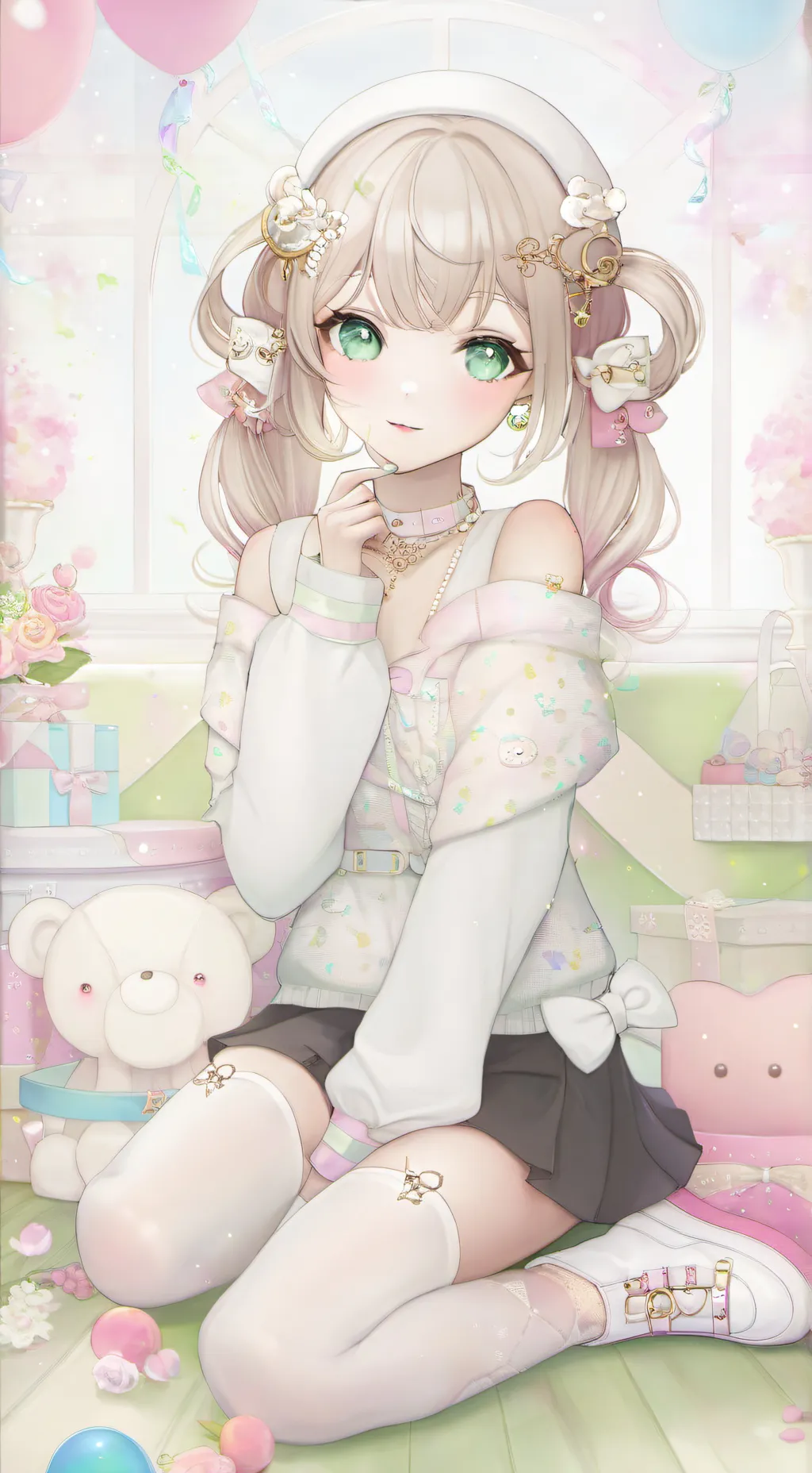 ai character: mana background