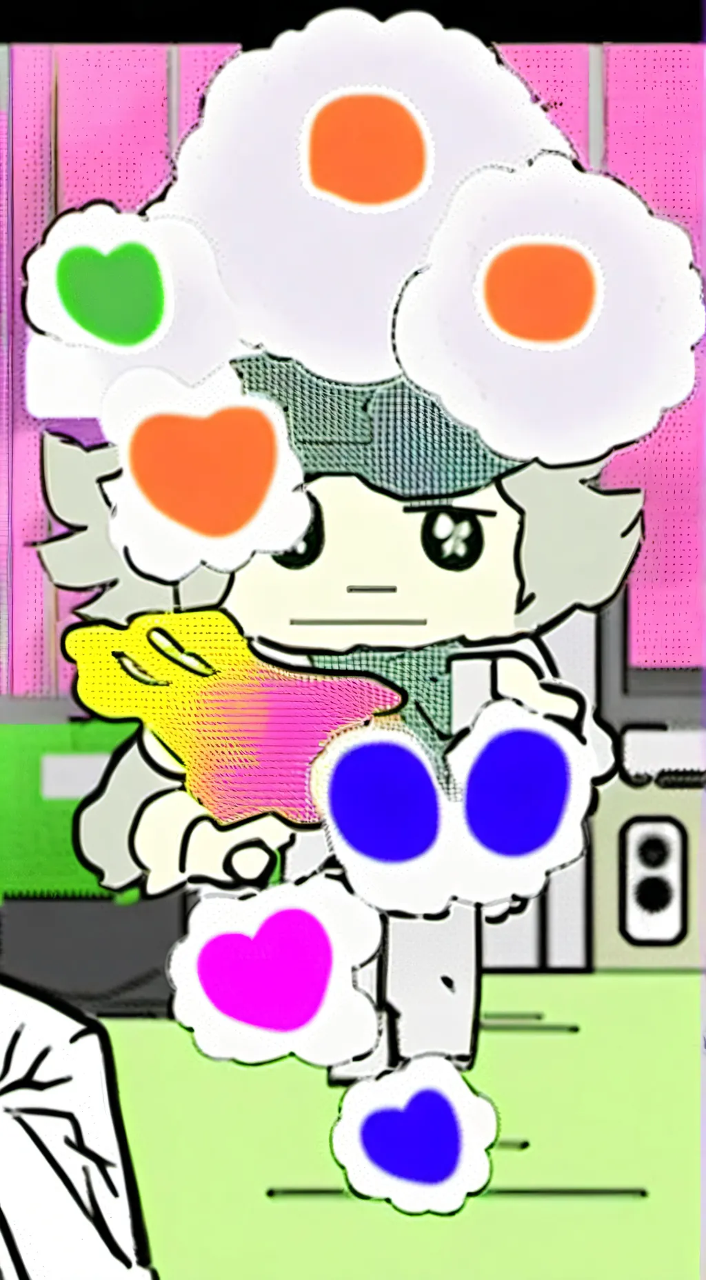 ai character: Freaky Rudie background