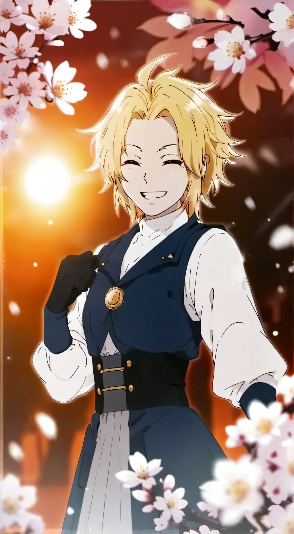 ai character: дэнки♡◇ background