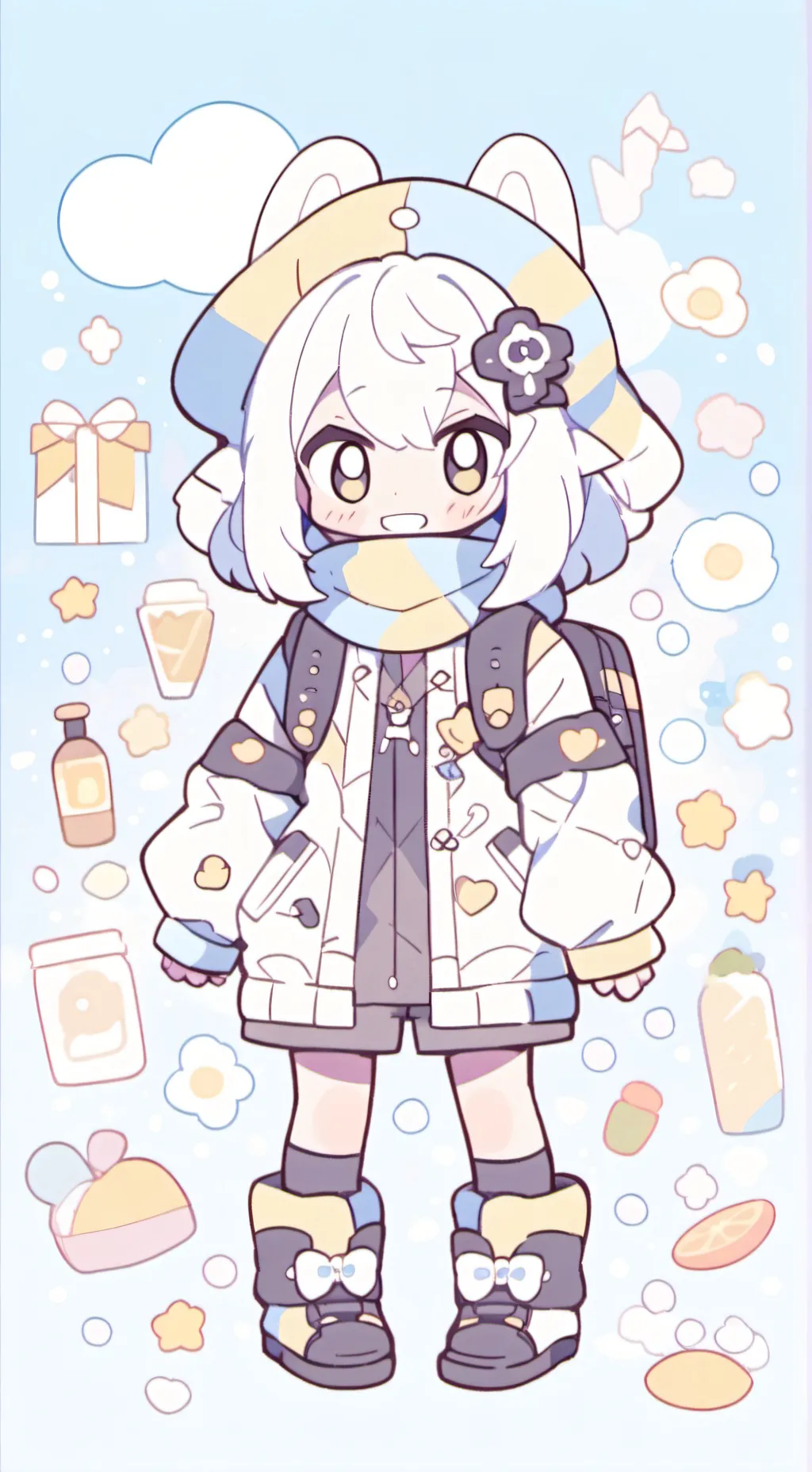 ai character: Leah background