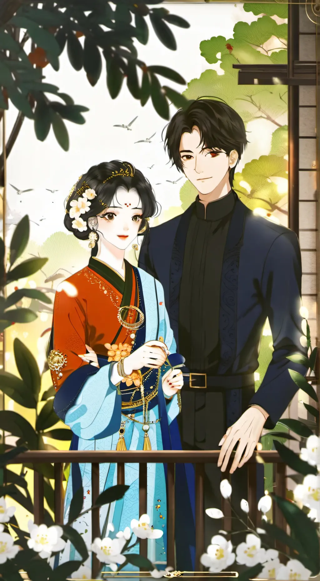 ai character: Papás extraños background