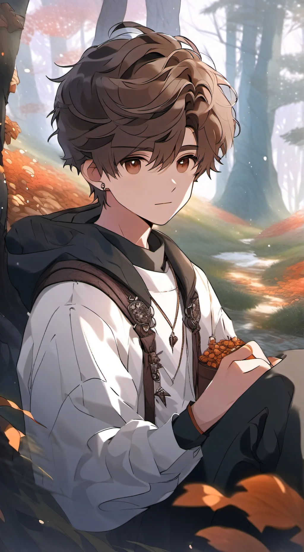 ai character: Lucas♡♤● background