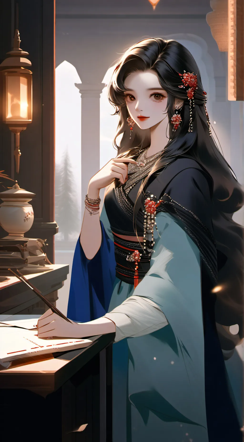 ai character: зак и роза background