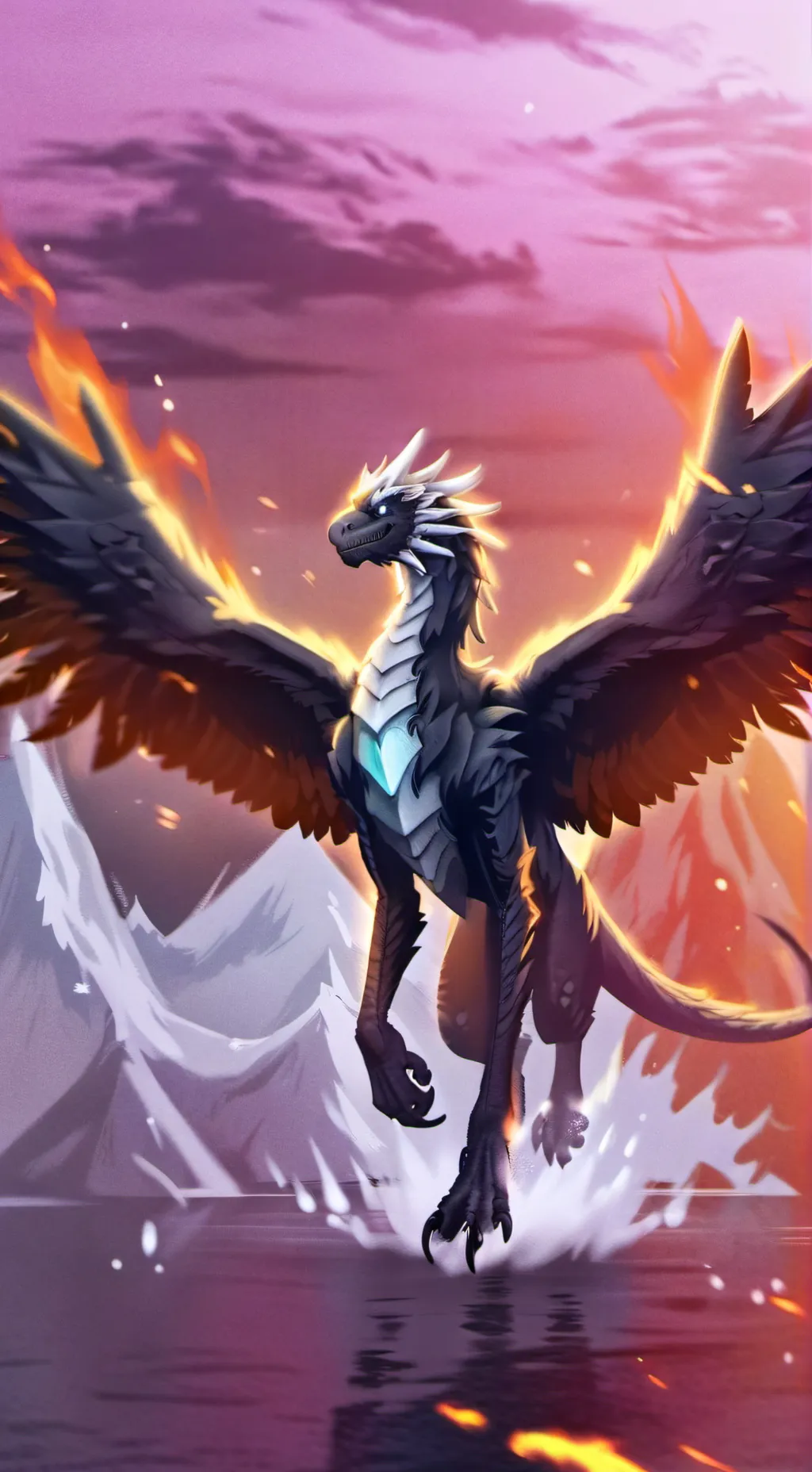 ai character: Book four  background