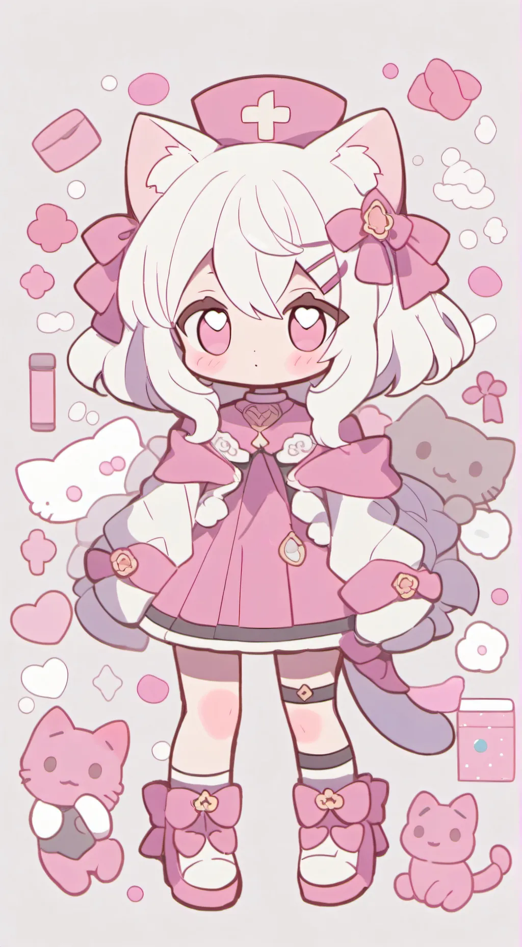 ai character: owo cat background